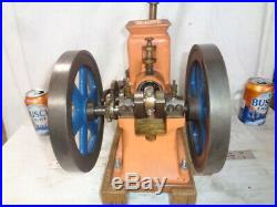 Olds Paul Breisch model 8 flywheels Hit Miss Gas Engine