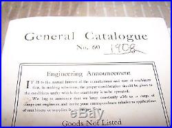 Original 1908 FAIRBANKS MORSE General Catalog N T Hit Miss Engine Windmill WOW
