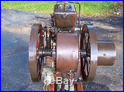 Original 2hp JACOBSON Hit Miss Engine Magneto Steam Tractor Antique Motor NICE
