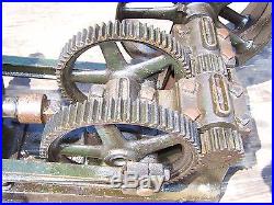 Original CHANDLER Belt Driven Water Pump Hit Miss Gas Engine Motor Project NICE