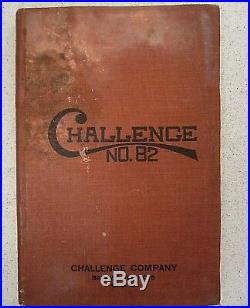 Original Challenge Vertical Hit Miss Gas Engine Catalog #82 Windmills, Pumps etc