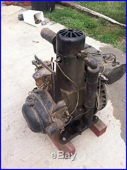 Original Delco 32 volt Light Plant Hit & Miss Gas Gasoline Engine vintage power