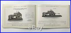 Original Domestic Shippensburg, PA hit and miss Gas Engine catalog, Very nice