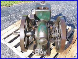 Original INTERNATIONAL HARVESTER 1 1/2hp Type M Hit Miss Gas Engine Steam NICE