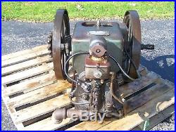 Original INTERNATIONAL HARVESTER 1 1/2hp Type M Hit Miss Gas Engine Steam NICE