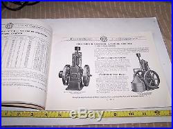 Original INTERNATIONAL HARVESTER IHC Famous Hit Miss Gas Engine Catalog NICE