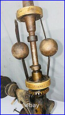 PICKERING 1/2 Vertical 2 Fly Ball Governor Steam Gas Oilfield Engine Hit Miss