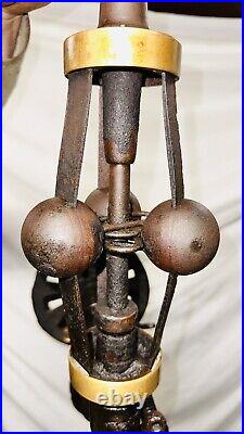 PICKERING 2 Vertical 3 Fly Ball Governor for PEERLES Steam Engine Hit Miss Old