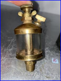 PLANET Brass Oiler #1 Hit Miss Gas Engine Antique