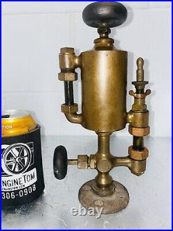 POWELL 1/2 Pint Boson Brass Cylinder OILER Hit Miss Steam Gas Engine Antique