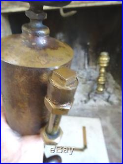 POWELL BOSON 1 Pt OILER Hit and Miss Old Steam Engine Oil Field Donkey Pump