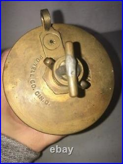 POWELL CO. PURITAN #5 Brass OILER Hit Miss Gas Engine Antique
