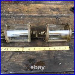 Pair of matched large Lunkenheimer #6 Oilers Live steam engine, hit and miss