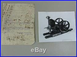 Paul Breisch Associated hit and miss casting kit with blueprints