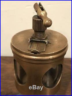 Penberthy #555 Brass Hit Miss Gas Steam Engine Drip Oiler 1/2 Stem Vintage
