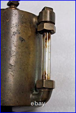 Powell 1 Quart Displacement Cylinder Lubricator Hit Miss Steam Oil Field Engine