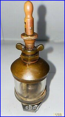 Powell VIKING # 1 Brass Oiler Hit Miss Gas Engine Antique Steampunk Vintage