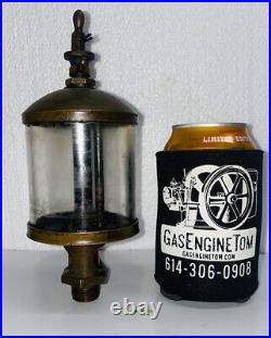 Powell VIKING No. 5 Brass Cylinder Oiler Hit Miss Gas Engine Antique Steampunk