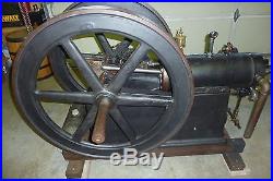 RARE 1902 STOVER 4 HP HIT MISS ANTIQUE GAS ENGINE