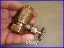 RARE ESSEX 1/2 BRASS CARBURETOR or FUEL MIXER for Old Gas Hit and Miss Engine