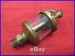 RARE Lunkenheimer Swingtop Victor No 1 Brass Hit and Miss Gas Engine Oiler