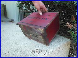 RARE Original 1920s era BATTERY BOX hit miss engine See pics