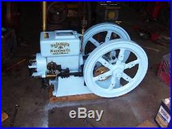 Restored Antique 1919 Jaeger 2 1/2 HP Hit And Miss Engine! Runs Perfect