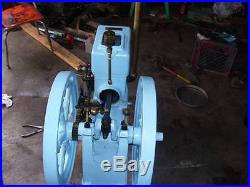 Restored Antique 1919 Jaeger 2 1/2 HP Hit And Miss Engine! Runs Perfect
