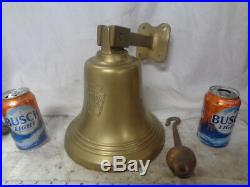 RR brass bell for Hit Miss Gas Engine Tractor auto railroad