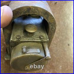 Rare Bosch Hit And Miss Gas Engine Oscillating Brass Magneto One Cylinder