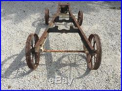 Rare Original Hit and Miss Engine Cart Stover Economy Hercules Witte 4 6 Horse