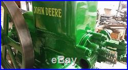 Rebuilt JOHN DEERE 1 1/2HP model E Hit Miss engine Antique Gas Engine Waterloo