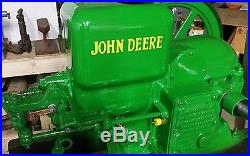 Rebuilt JOHN DEERE 1 1/2HP model E Hit Miss engine Antique Gas Engine Waterloo