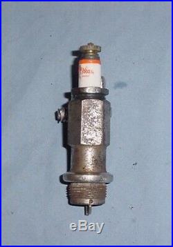 Red Head Primer Vintage Antique Priming Spark Plug Hit Miss Tractor Gas Engine