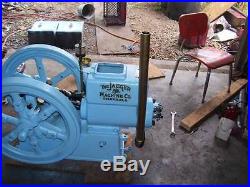 Restored Antique 1919 Jaeger 2 1/2 Hp Hit and Miss Engine! Runs perfect