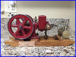 Runnable Model Hit and Miss Engine, Built by Charles Carbaugh