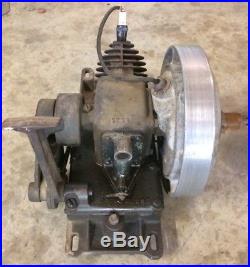 Running 1927 Maytag Model 92 Gas Engine Motor Hit And Miss Antique SIDE EXHAUST