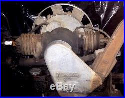 Running 1940 Maytag Model 72 Gas Engine Motor Hit & Miss Twin Cylinder Antique