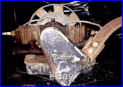 Running 1942 Maytag Model 72 Gas Engine Motor Hit & Miss Twin Cylinder Antique