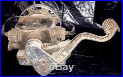 Running 1946 Maytag Model 72 Gas Engine Motor Hit & Miss Twin Cylinder Antique