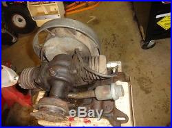 Running Maytag Model 72 Gas Engine Motor Hit & Miss, Twin, Footed