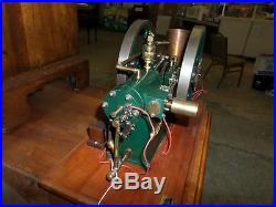 Running Scale Model Fairbanks Morse 25 HP Hit & Miss Engine 7 Mountains gas oil