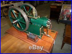 Running Scale Model Fairbanks Morse 25 HP Hit & Miss Engine 7 Mountains gas oil