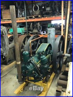 Ruston & Hornsby Side Shaft 21 HP Diesel Oil Field Hit and Miss Flywheel Engine