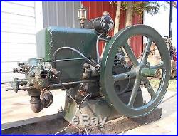 SLOW RUNNING EARLY 3HP FAIRBANKS Z ENGINE HIT & MISS FARM L@@K! (WITH VIDEO)