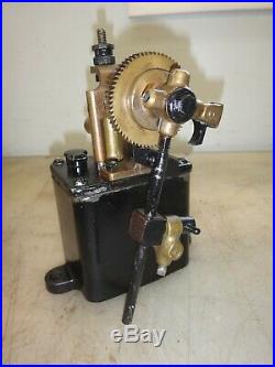 SMALL HILLS MCCANNA MECHANICAL OILER for STEAM ENGINE Hit Miss Old Gas Engine