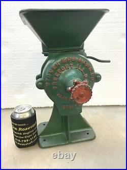 SMALL STOVER FEED GRINDER Very Nice & Neat Run it with a Hit and Miss Engine