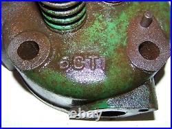 STOVER CT Hit Miss Gas Engine CYLINDER HEAD withVALVES Steam Magneto Oiler 6CT1