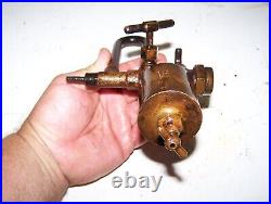 SWIFT Brass Hydrostatic Steam Engine Oiler Lubricator VERY SMALL Hit Miss NICE