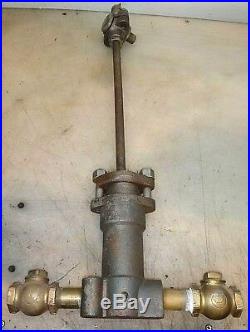 S. M. JONES ACME WATER PUMP OIL FIELD ENGINE Old Hit and Miss Gas Engine